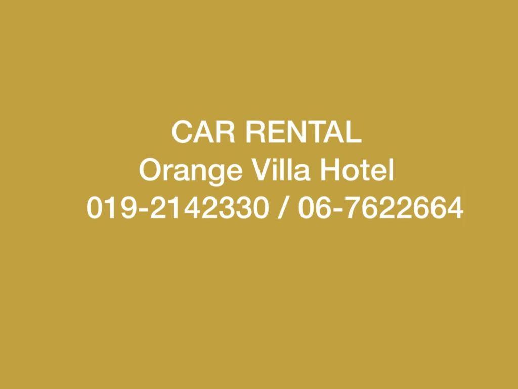 Orange Villa Hotel Near Palm Mall Seremban Exterior photo